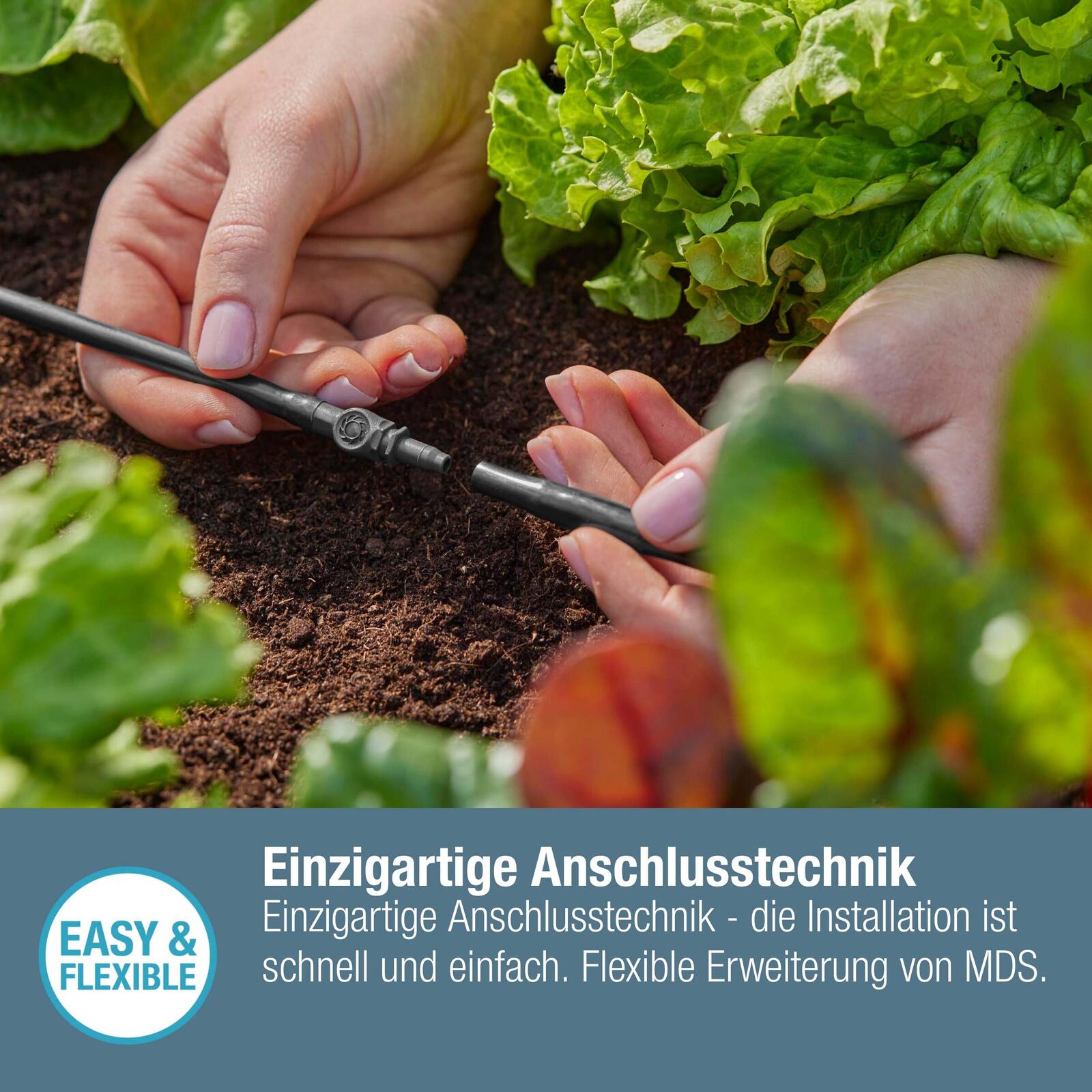 GARDENA Tropfschlauchverbinder Micro-Drip-System Verbinder 4,6 mm (3/16')