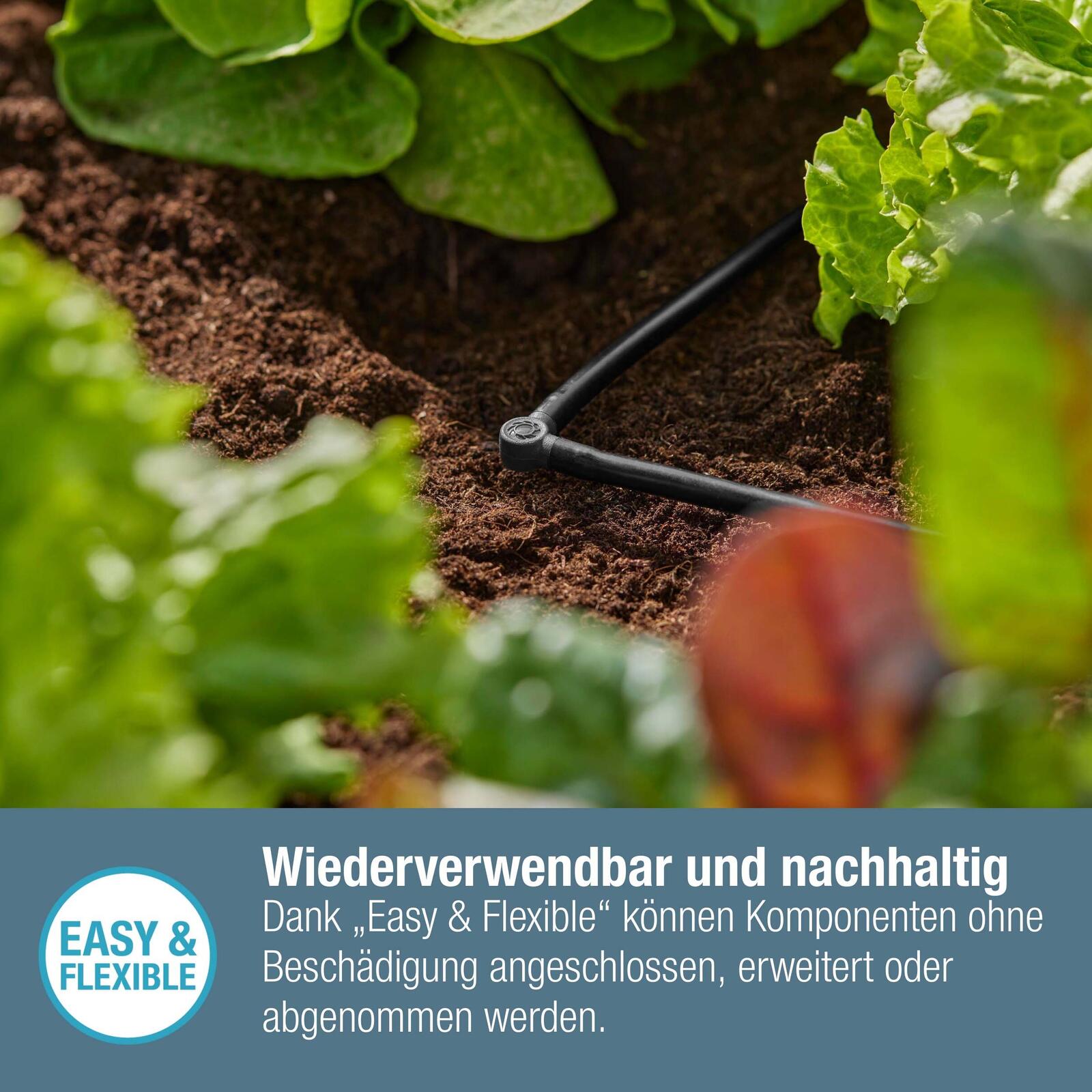 GARDENA Rohrhalter Micro-Drip-System L-Stück 4,6mm