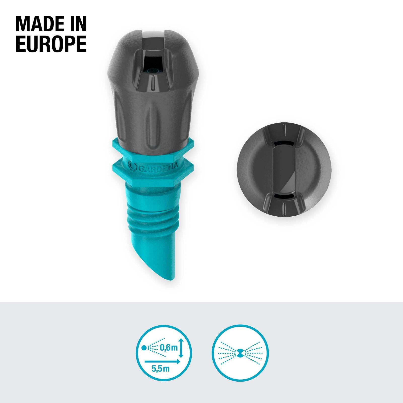GARDENA Düse für Tropfschlauch Micro-Drip-System Streifendüse