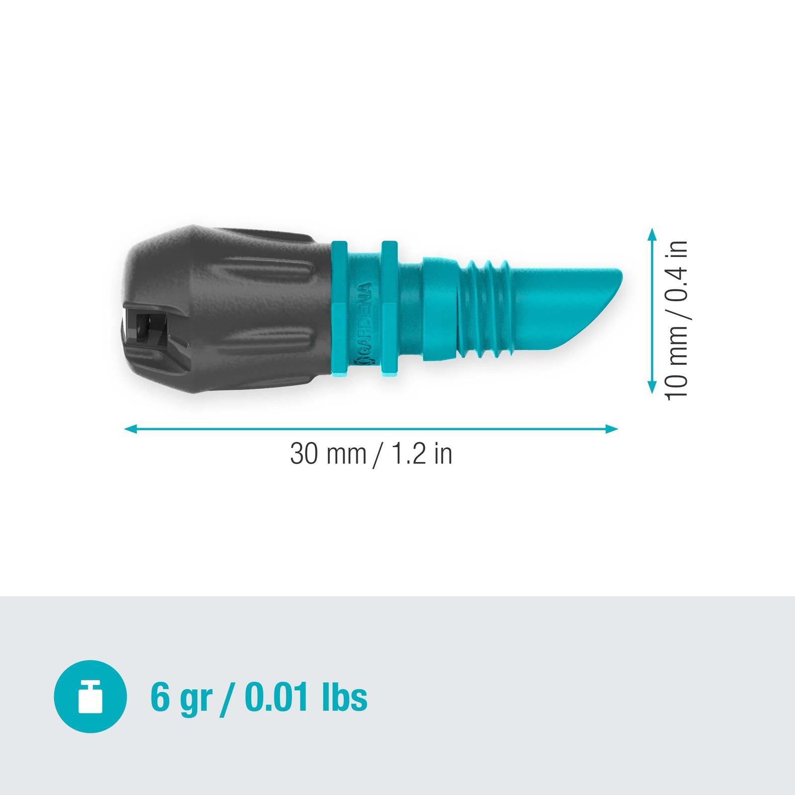 GARDENA Düse für Tropfschlauch Micro-Drip-System Streifendüse