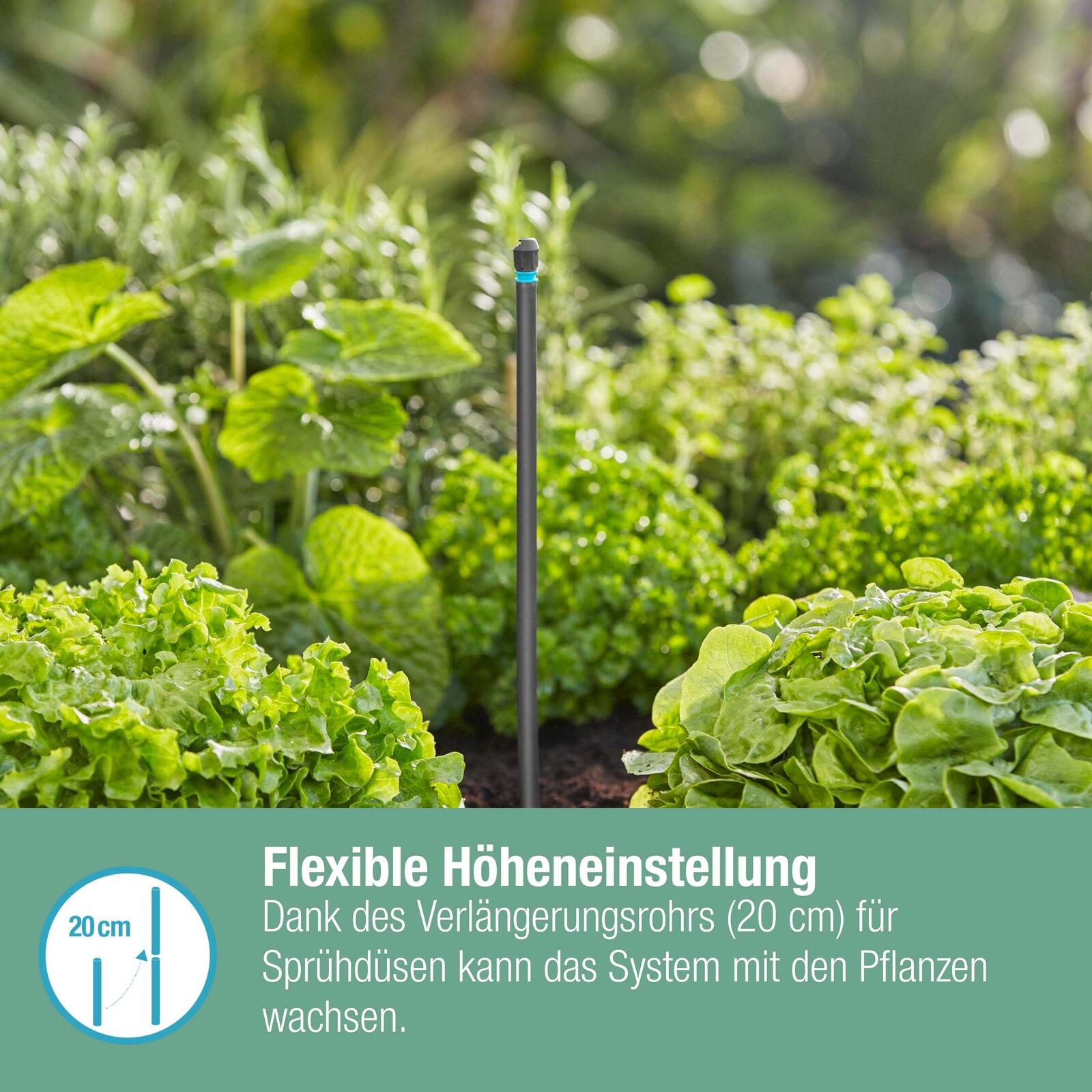 GARDENA Düse für Tropfschlauch Micro-Drip-System Endstreifendüse