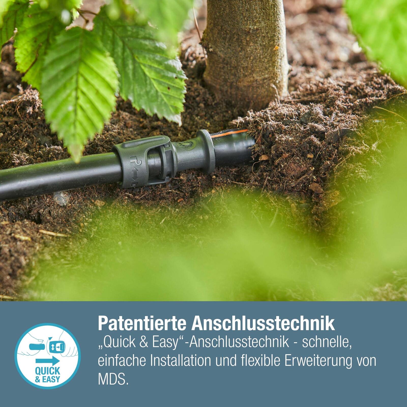GARDENA Tropfschlauchverbinder Micro-Drip-System Universalverbinder 13 mm (1/2')