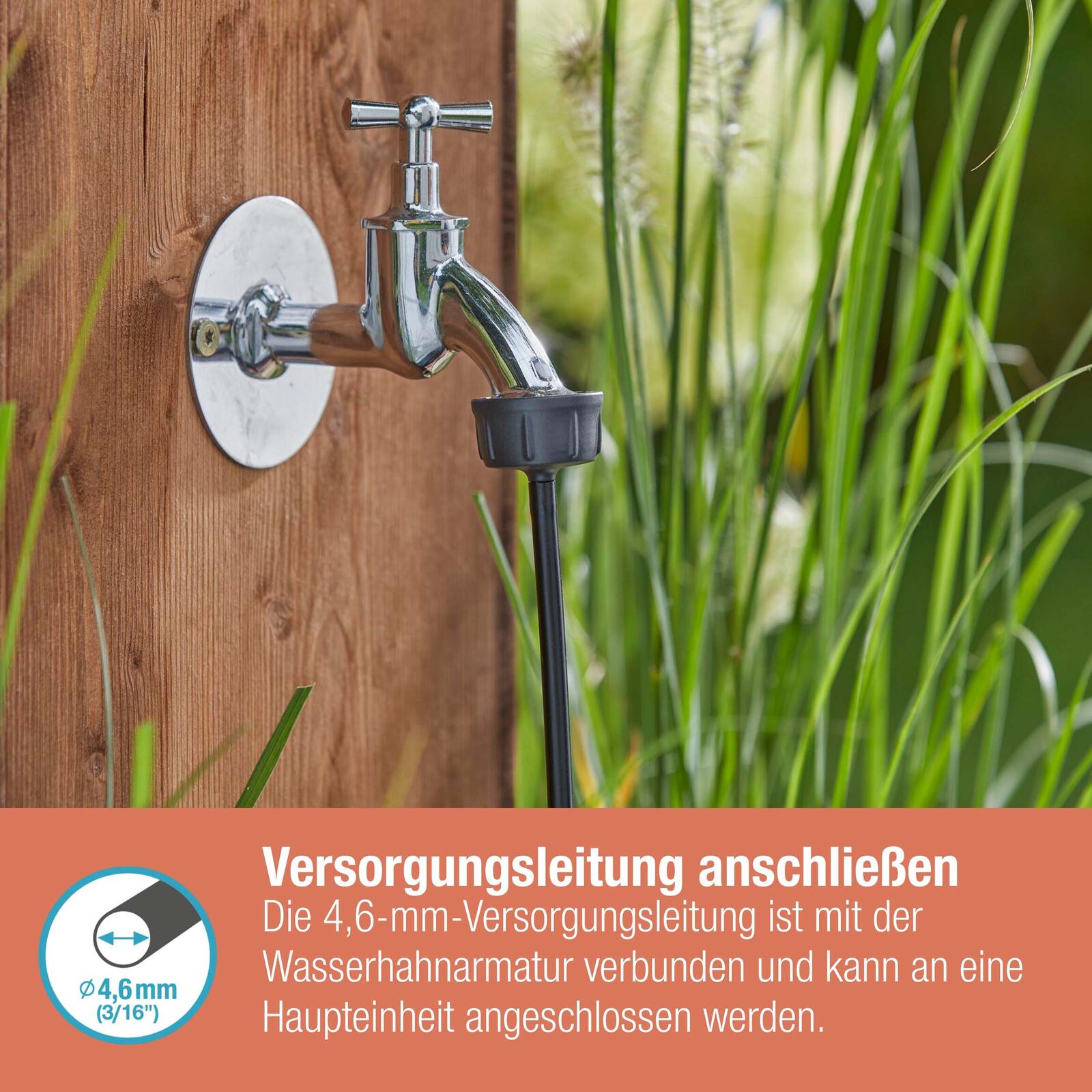 GARDENA Hahnanschluss Micro-Drip-System 4,6 mm (3/16')