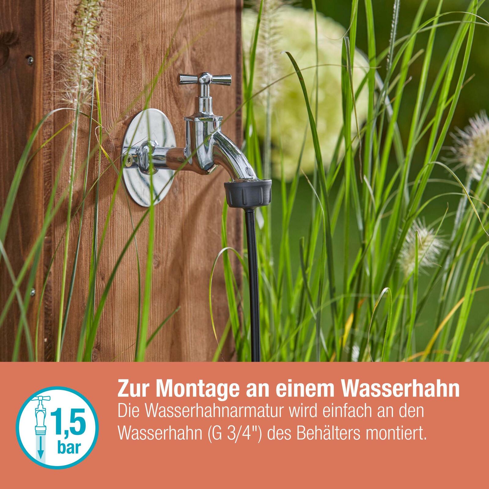 GARDENA Hahnanschluss Micro-Drip-System 4,6 mm (3/16')