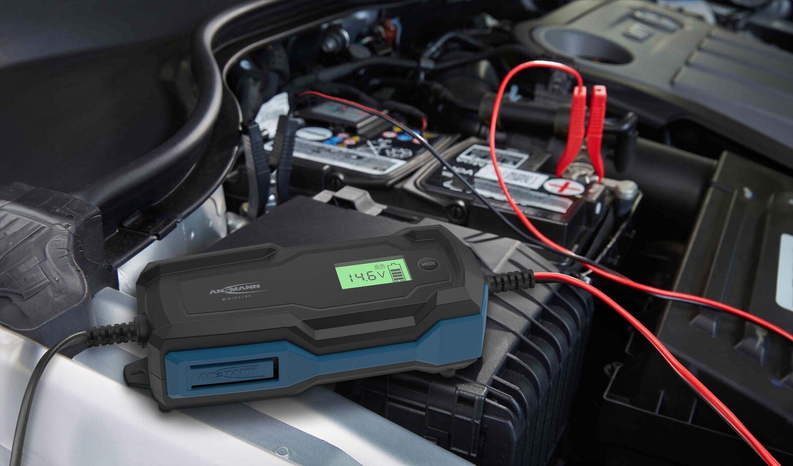 ANSMANN Autobatterie-Ladegerät BC 6-12V, 6A