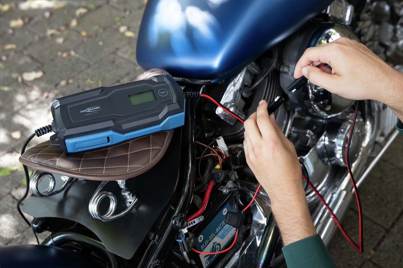 ANSMANN Autobatterie-Ladegerät BC 6-12V, 6A