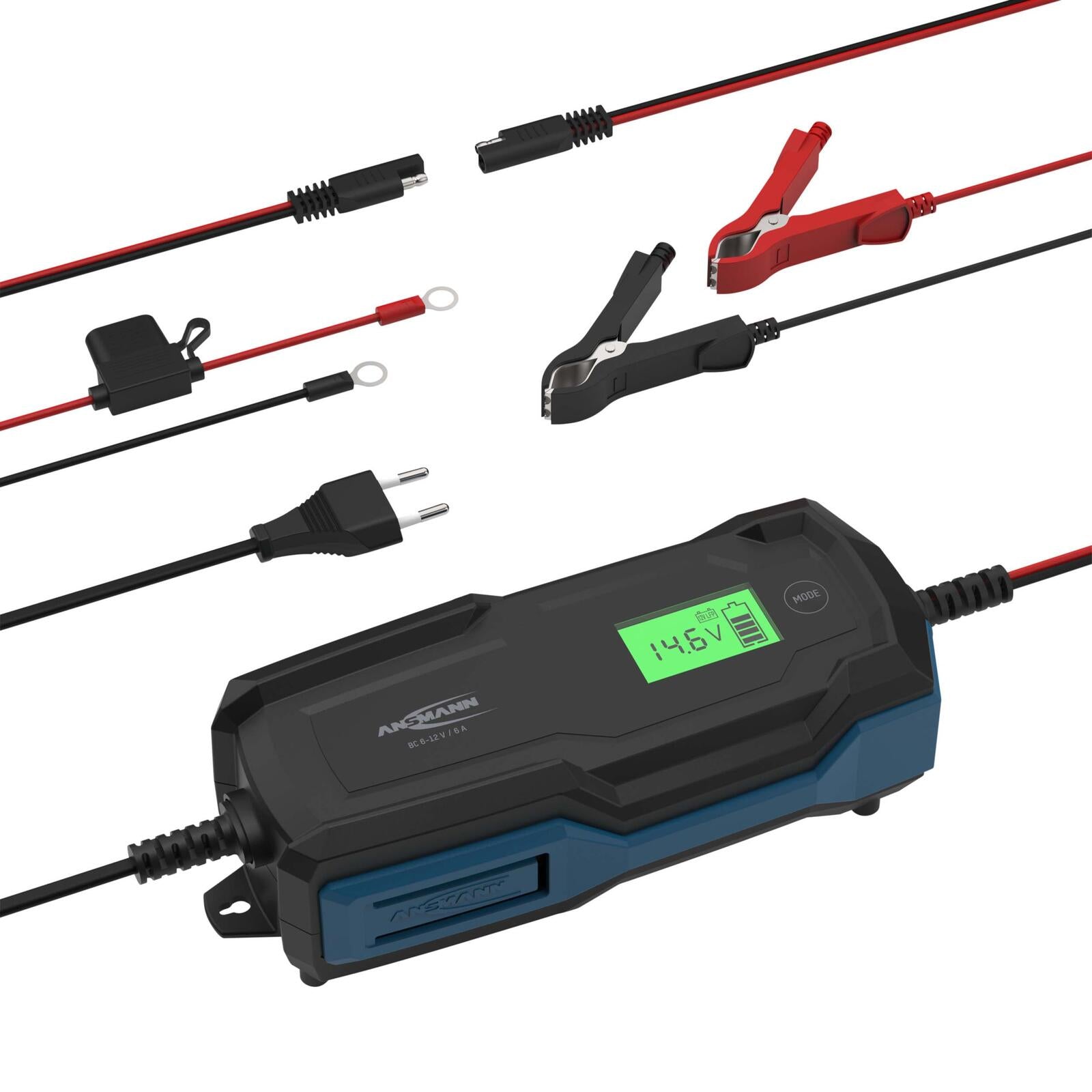 ANSMANN Autobatterie-Ladegerät BC 6-12V, 6A