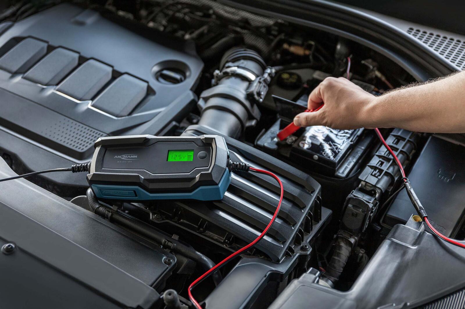 ANSMANN Autobatterie-Ladegerät BC 6-12V, 10A