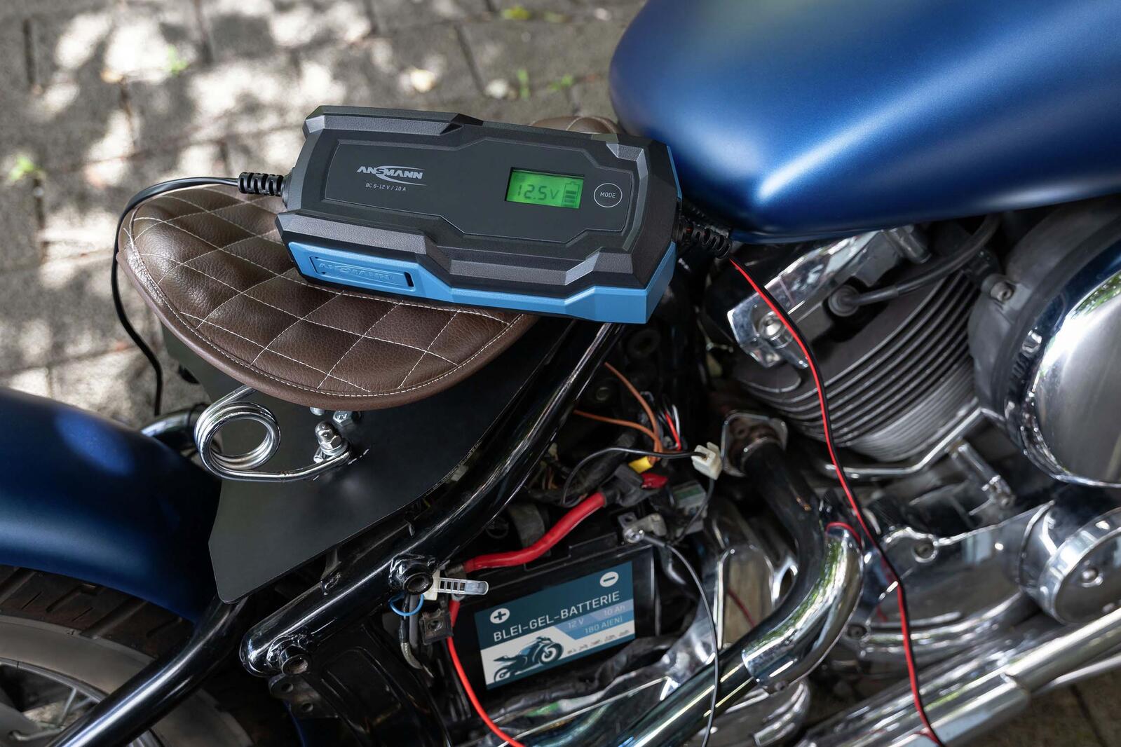 ANSMANN Autobatterie-Ladegerät BC 6-12V, 10A
