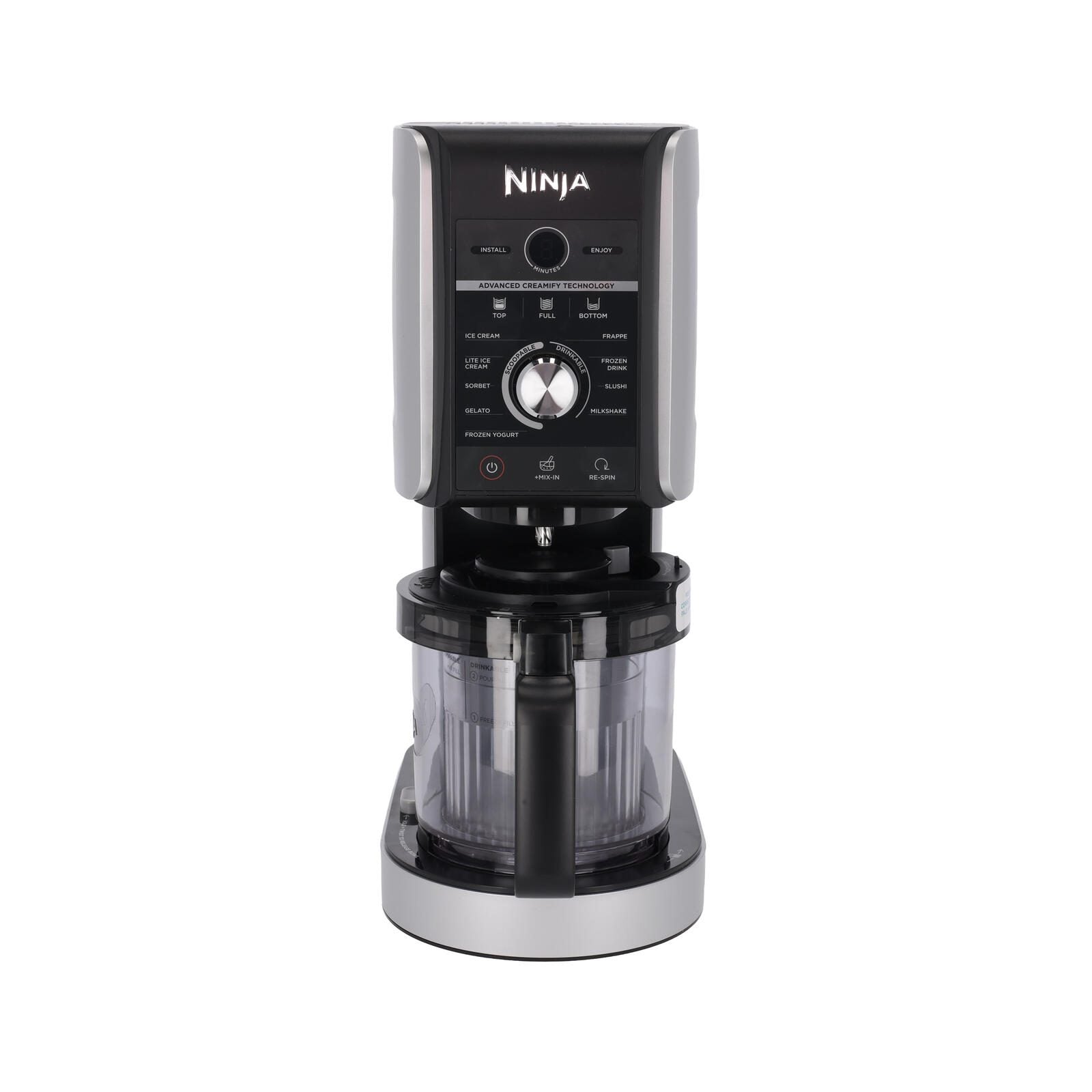Ninja Creami Deluxe Eismaschine NC501EU, schwarz/silber