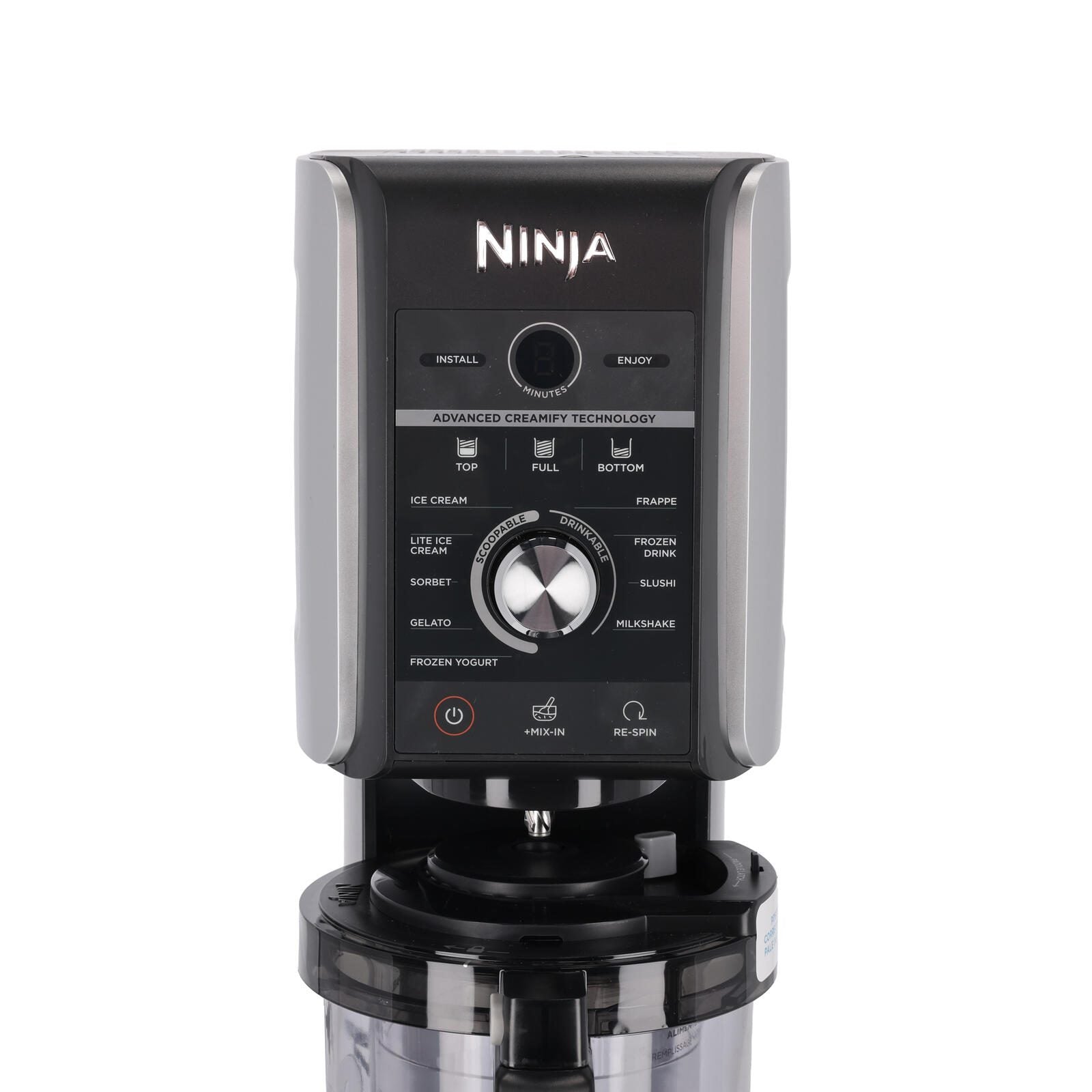 Ninja Creami Deluxe Eismaschine NC501EU, schwarz/silber