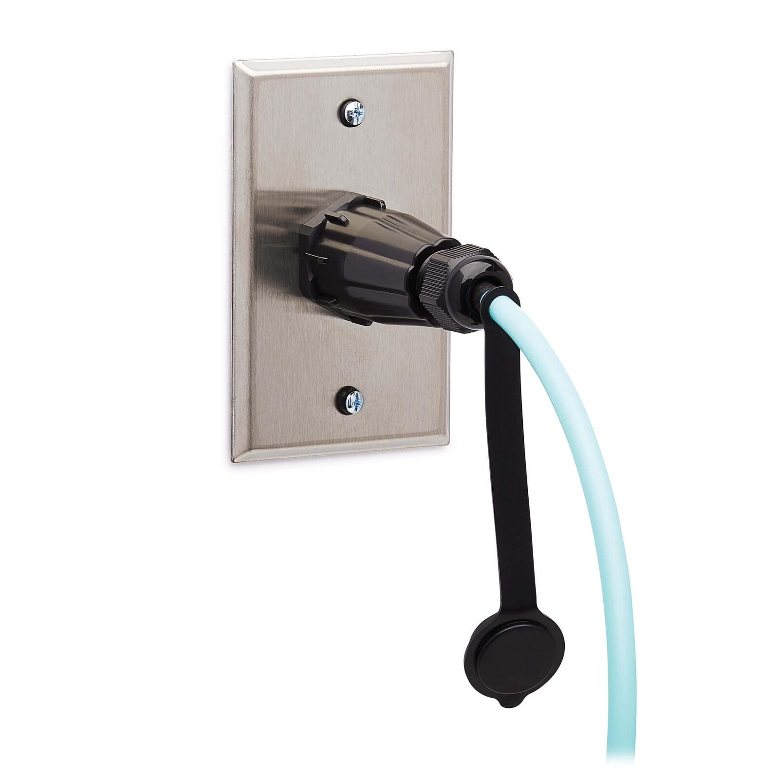 Eaton Tripp Lite Series 10Gb Rigid Industrial Duplex Multimode 50/125 OM3 Fiber Patch Kabel (LC/LC) - IP68, 5 m