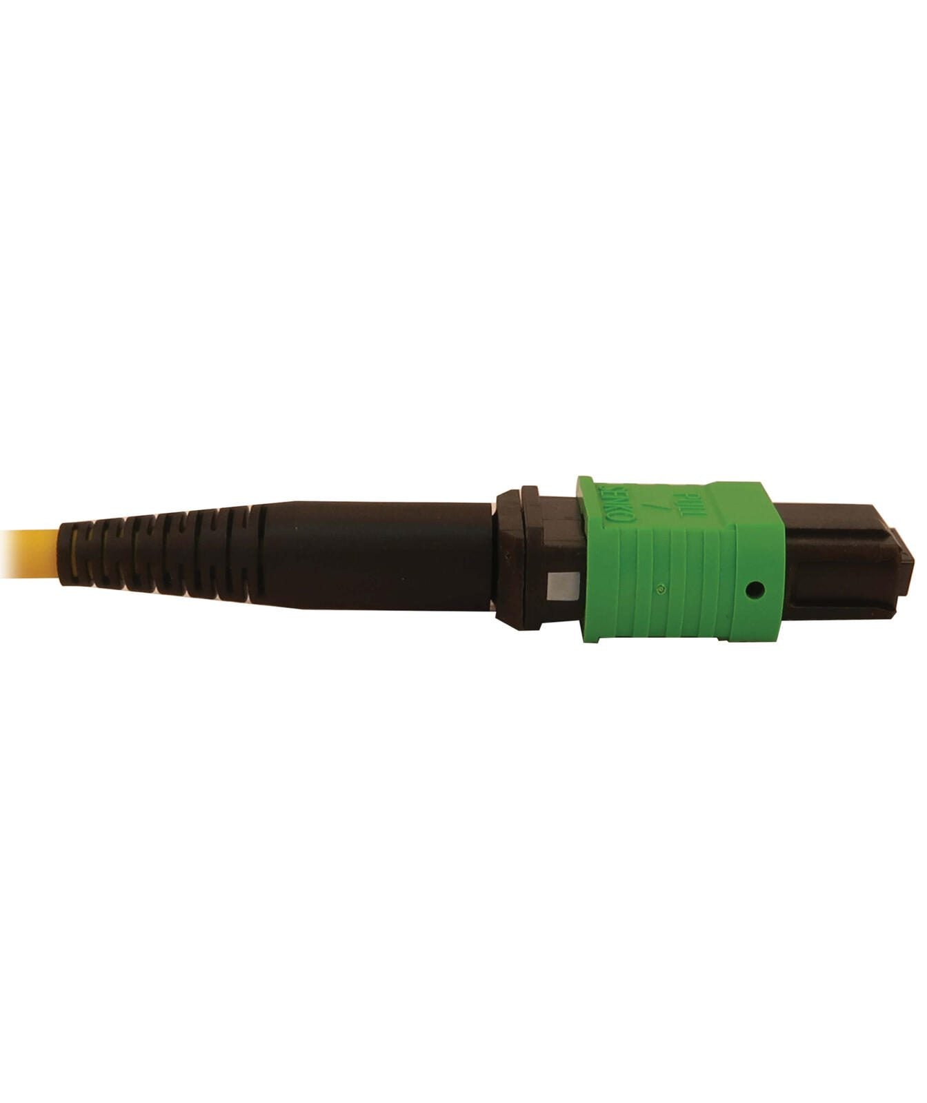 Eaton Tripp Lite Series 40/100/400G Singlemode 9/125 OS2 Breakout Fiber Optic Kabel (16F MTP/MPO-APC zu 8x Duplex SN-UPC