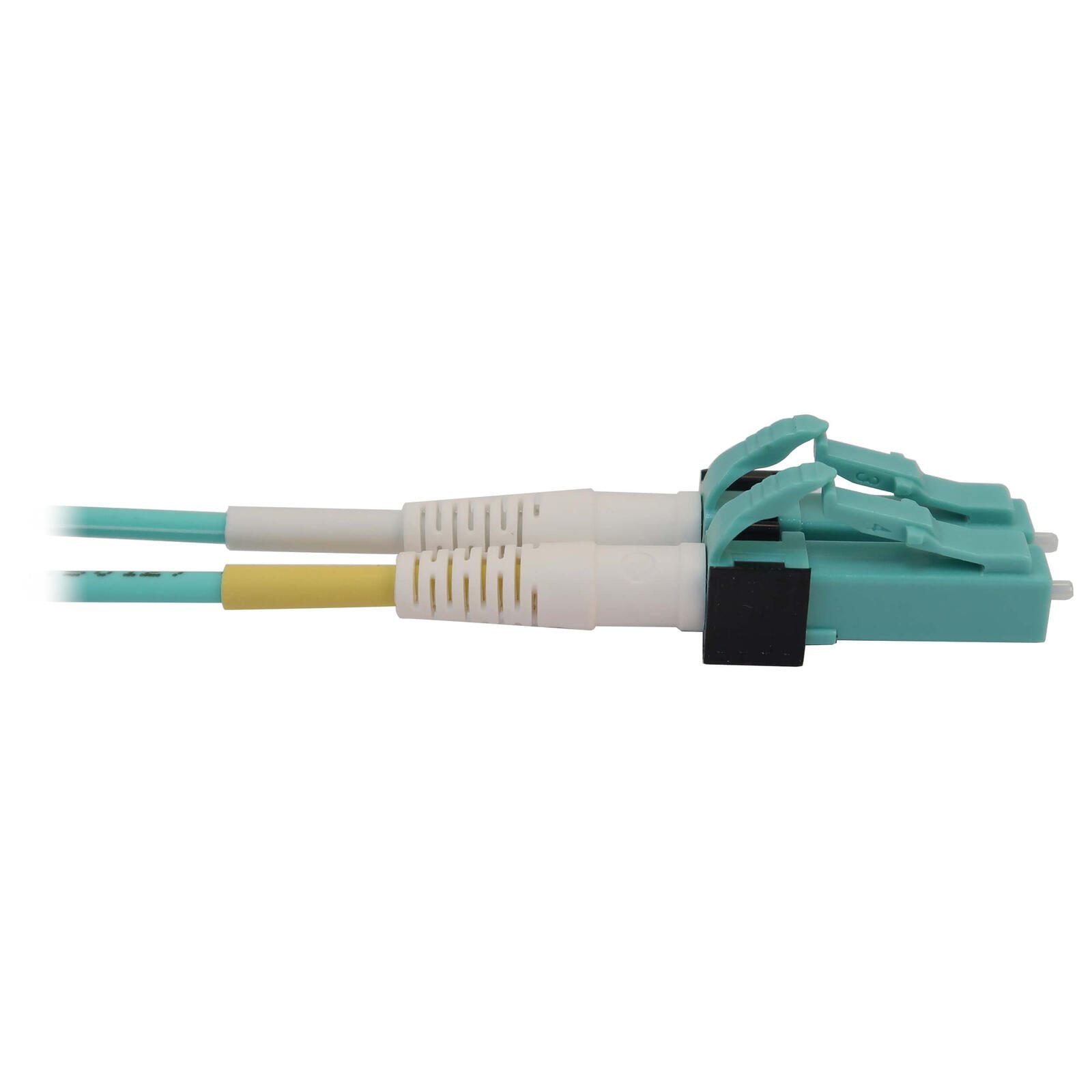 Eaton Tripp Lite Series 40/100G Multimode 50/125 OM4 Fiber Optic Kabel (12F MTP/MPO-PC zu 4x Duplex LC/PC F/M), 3 m