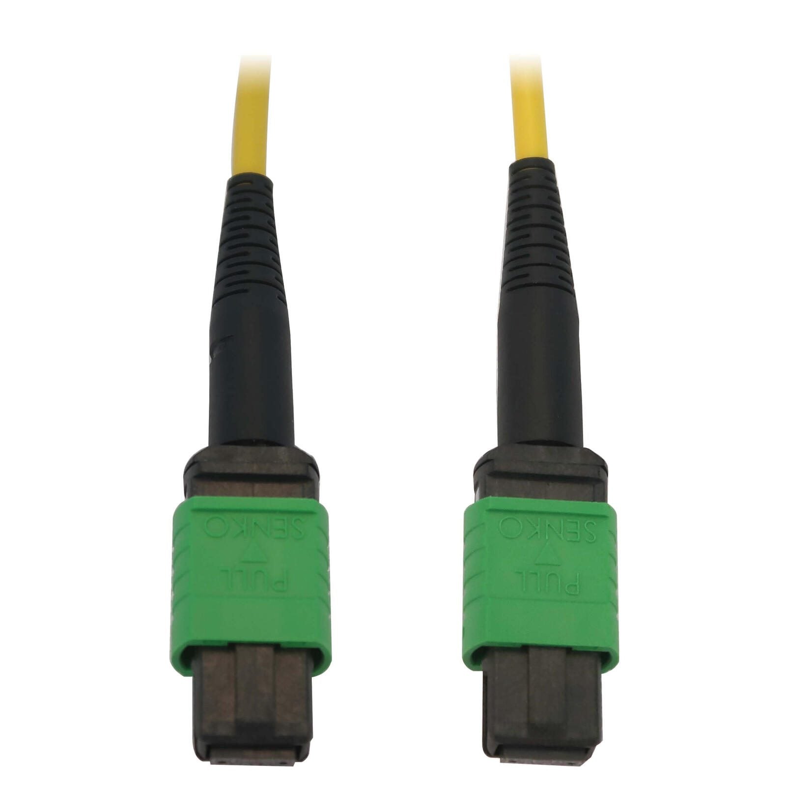 Eaton Tripp Lite Series 40/100G Singlemode 9/125 OS2 Fiber Optic Kabel (12F MTP/MPO-APC F/F), 3 m