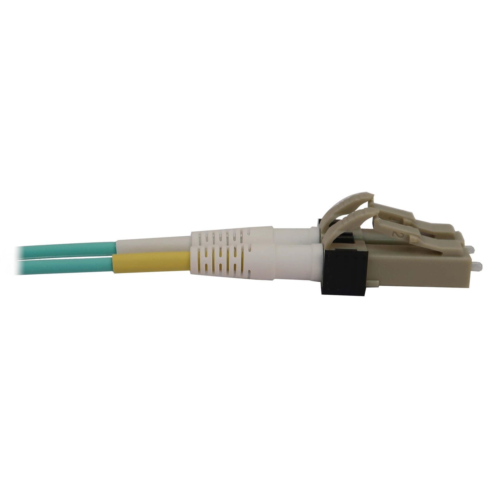 Eaton Tripp Lite Series 400G Multimode 50/125 OM3 Switchable Fiber Optic Kabel (Duplex LC-PC Stecker/Stecker), 5 m
