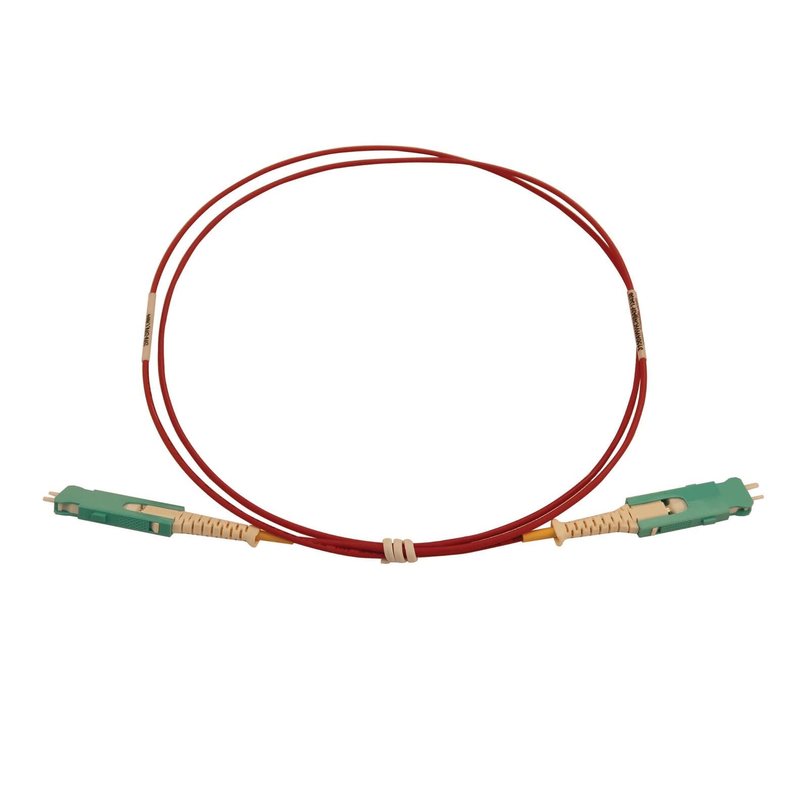 Eaton Tripp Lite Series 400G Multimode 50/125 OM4 Fiber Optic Kabel (Duplex SN-PC Stecker/Stecker), 3 m