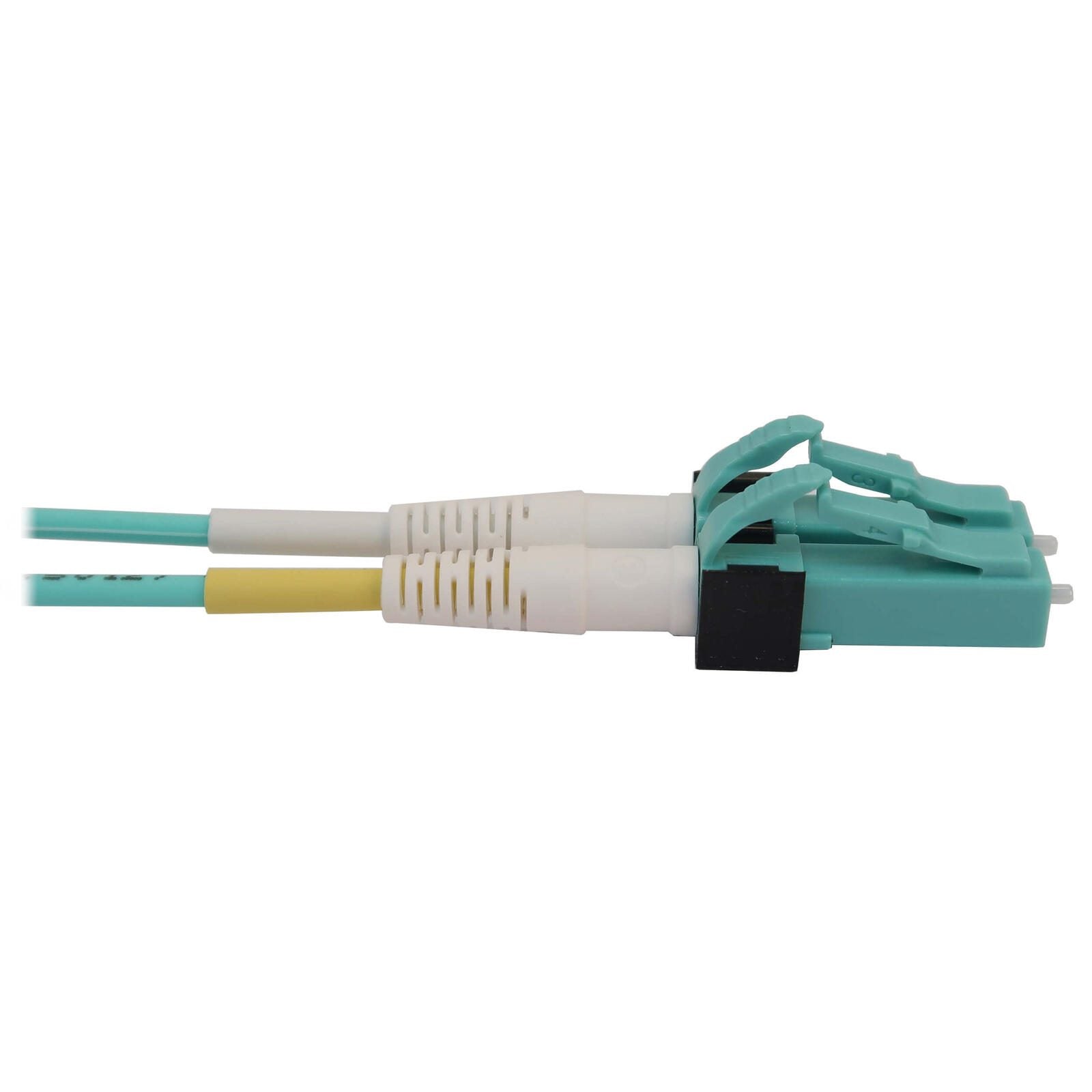 Eaton Tripp Lite Series 400G Multimode 50/125 OM4 Switchable Fiber Optic Kabel (Duplex LC-PC Stecker/Stecker), 5 m