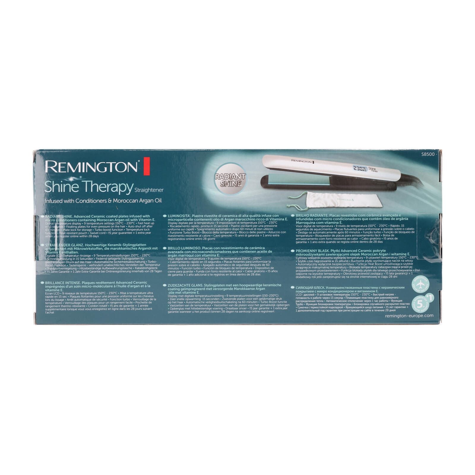 B-WARE Remington S8500 Shine Therapy - Haarglätter