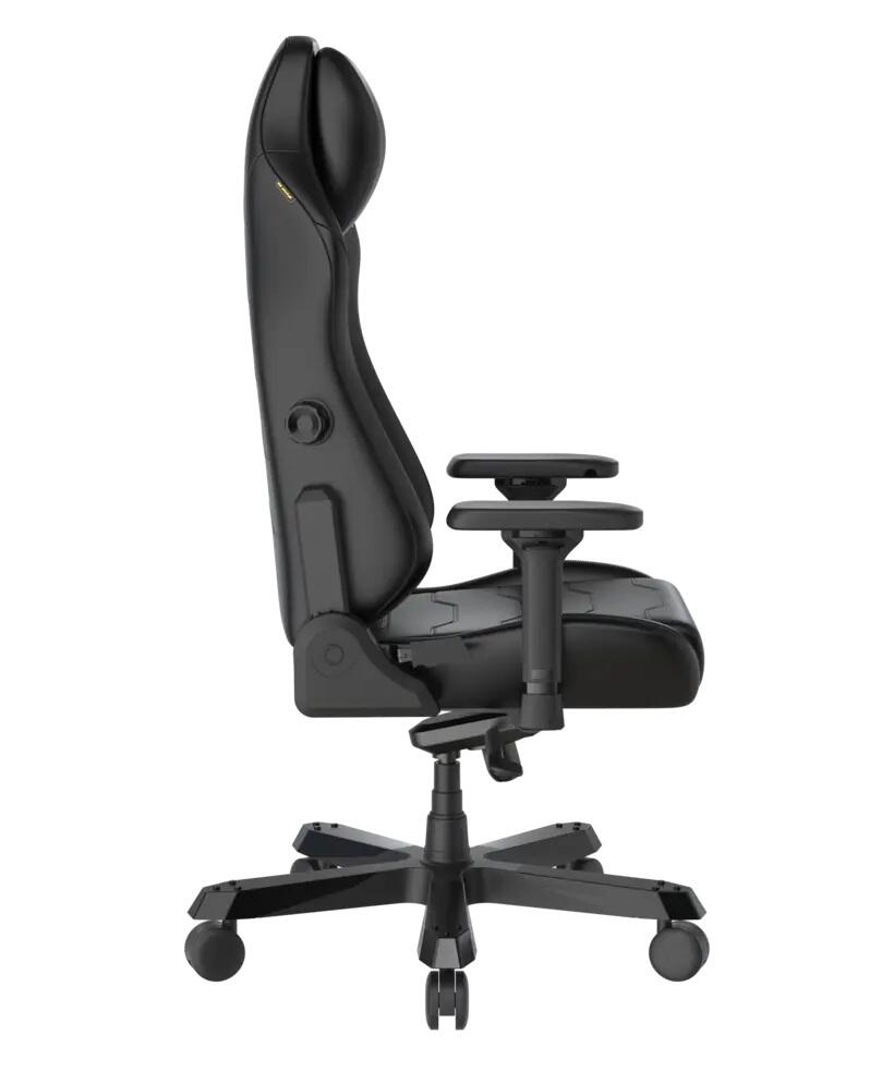 DXRacer Master Serie GC/XLMF24LTA/N Gaming Stuhl Plus / XL - Mikrofaser Kunstleder - Schwarz