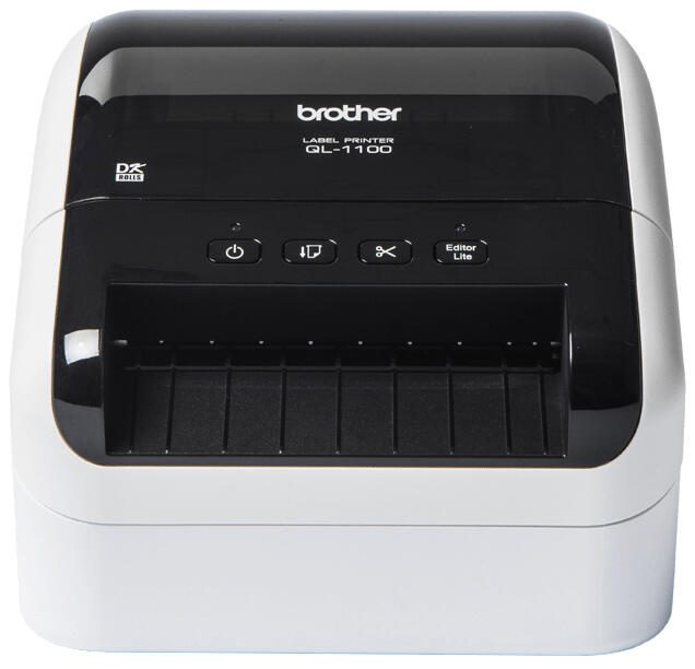 Brother QL-1100C Etikettendrucker Thermodirekt 300 x 300 DPI 110 mm/sek Kabelgebunden