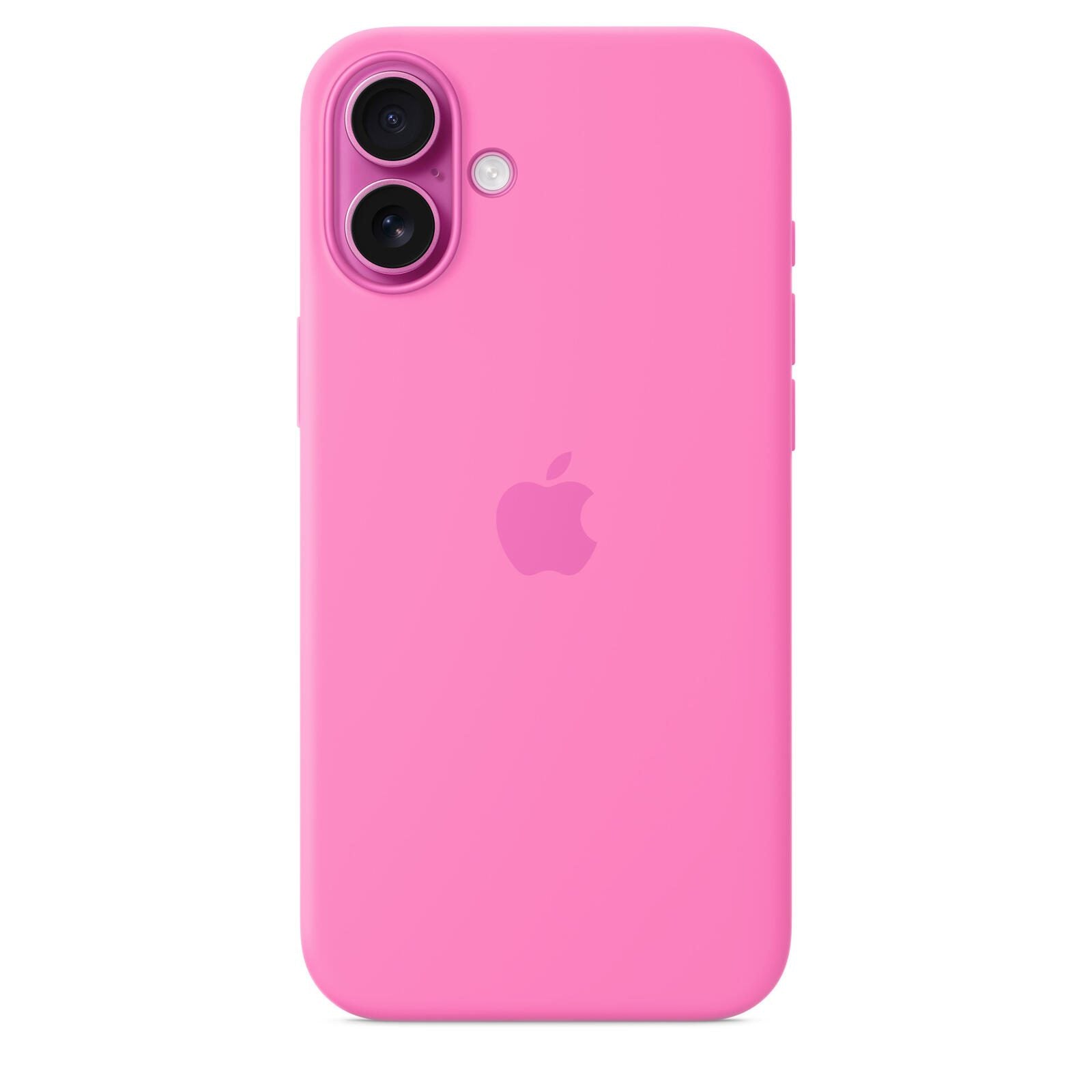 Apple iPhone 16 Plus Silikon mit MagSafe, pfingstrose