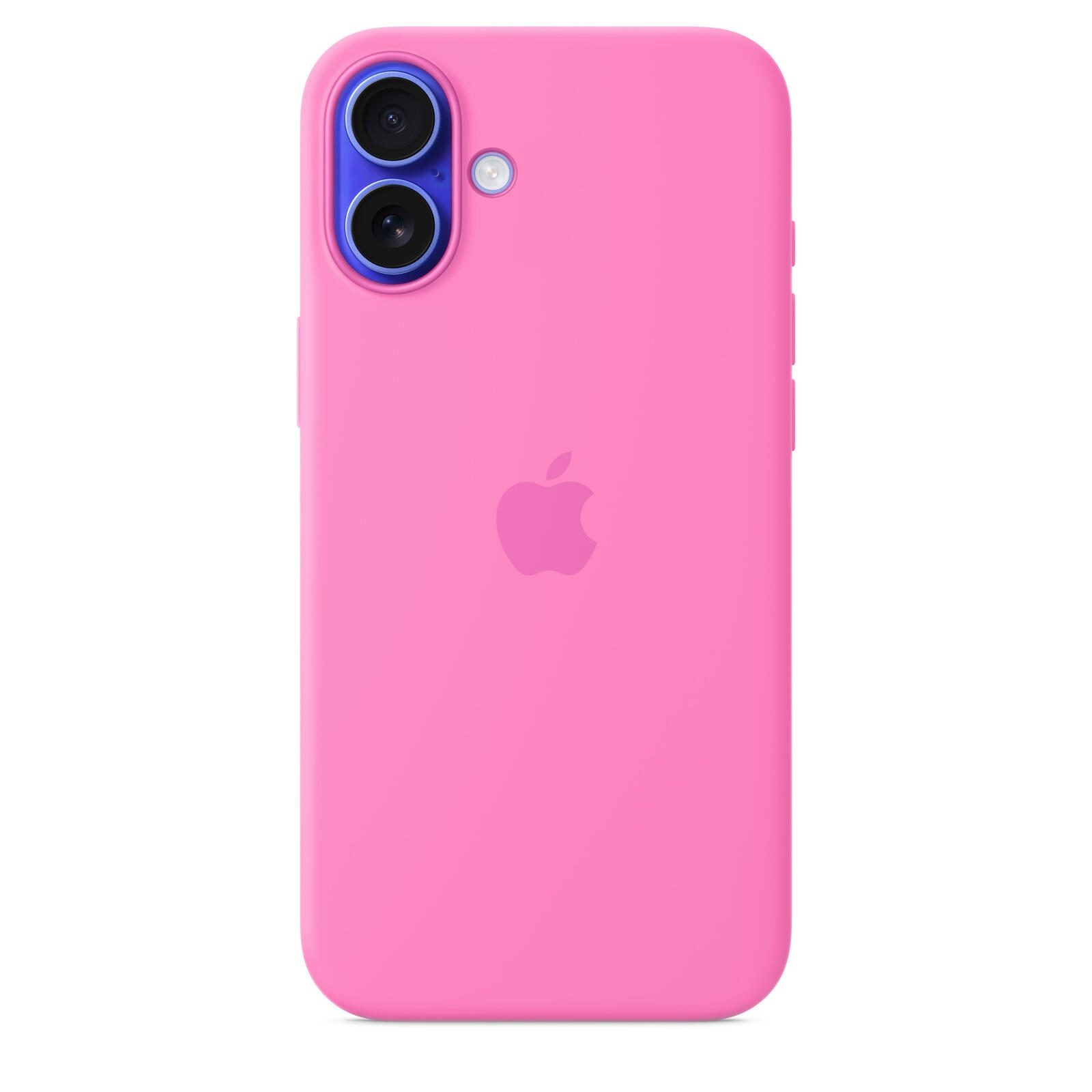 Apple iPhone 16 Plus Silikon mit MagSafe, pfingstrose