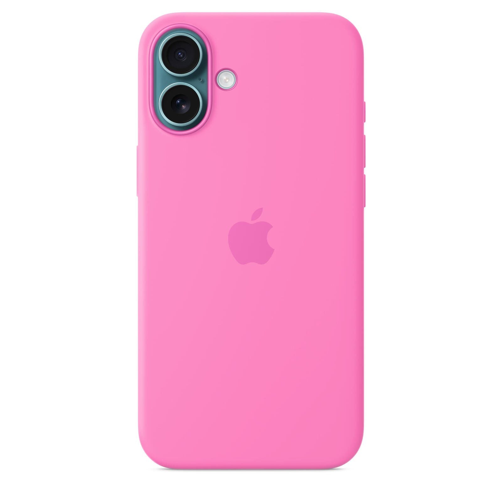 Apple iPhone 16 Plus Silikon mit MagSafe, pfingstrose
