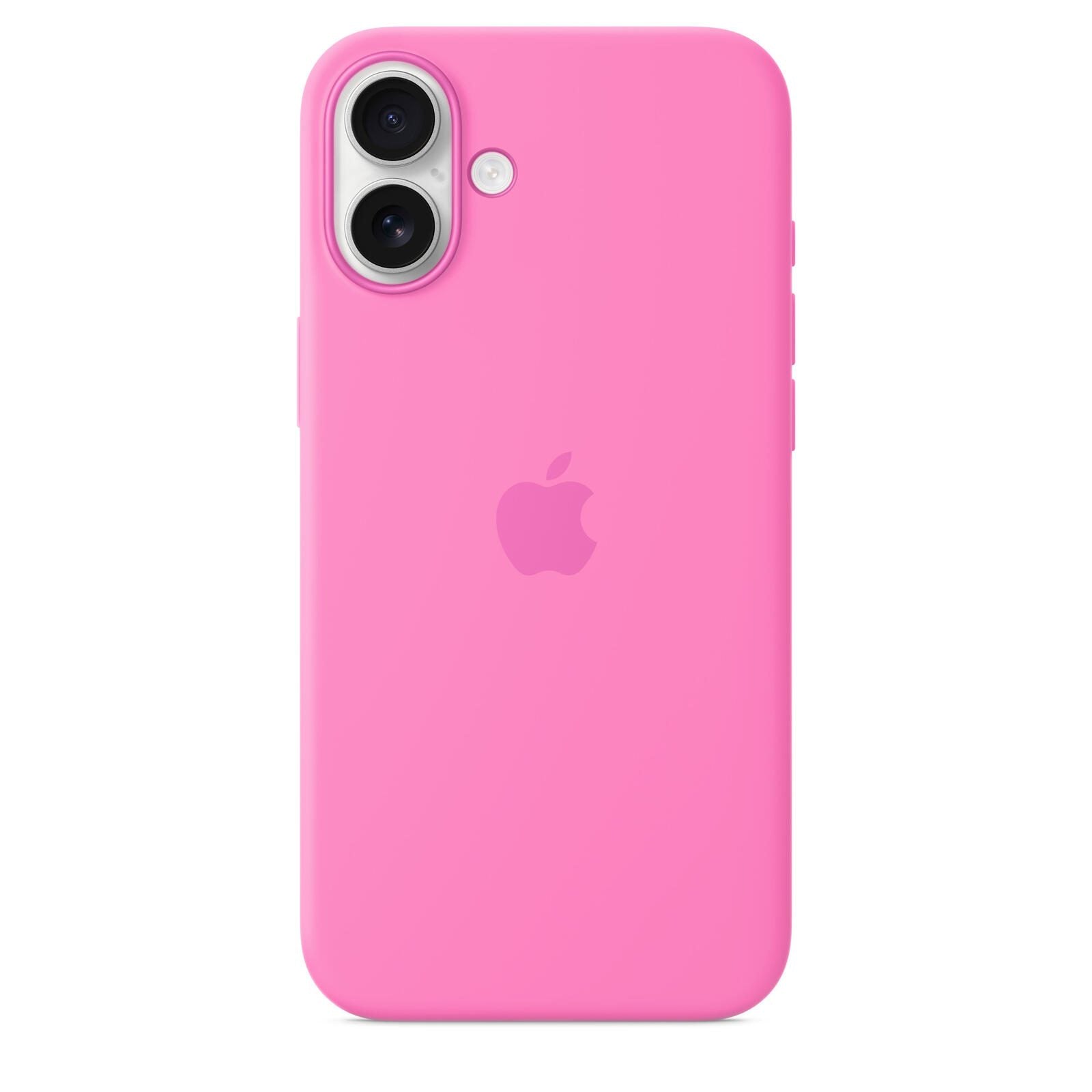 Apple iPhone 16 Plus Silikon mit MagSafe, pfingstrose