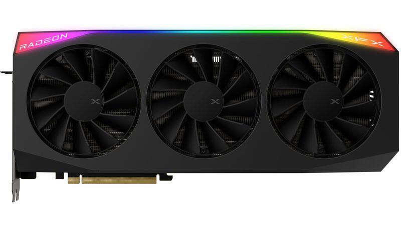 XFX Grafikkarte AMD Radeon RX 9070XT MERCURY Gaming RGB 16GB OC GDDR6 Black