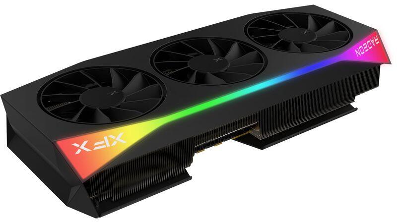 XFX Grafikkarte AMD Radeon RX 9070XT MERCURY Gaming RGB 16GB OC GDDR6 Black