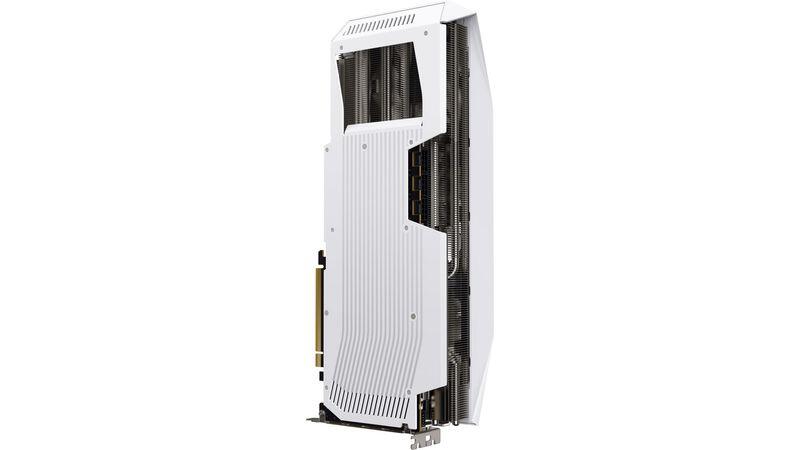 XFX Grafikkarte AMD Radeon RX 9070XT MERCURY Magnetic Air RGB Gaming 16GB GDDR6 OC White