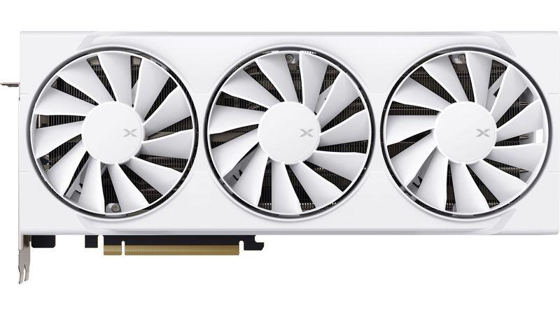 XFX Grafikkarte AMD Radeon RX 9070XT Swift White Triple Fan Gaming Edition 16GB GDDR6