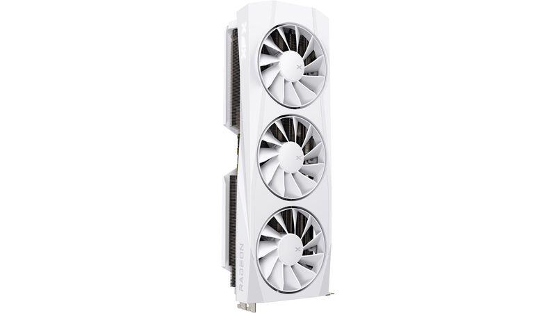 XFX Grafikkarte AMD Radeon RX 9070XT Quicksilver White Gaming Edition 16GB GDDR6