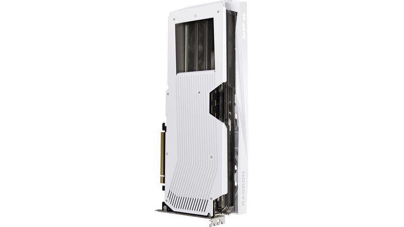 XFX Grafikkarte AMD Radeon RX 9070XT Quicksilver White Gaming Edition 16GB GDDR6