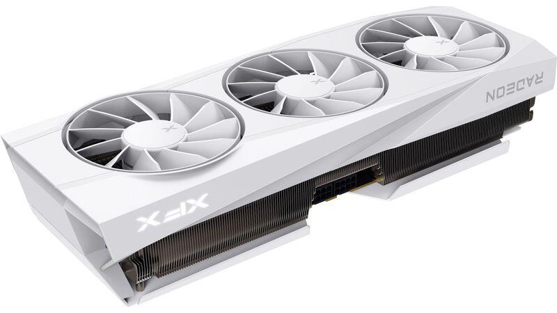 XFX Grafikkarte AMD Radeon RX 9070XT Quicksilver White Gaming Edition 16GB GDDR6