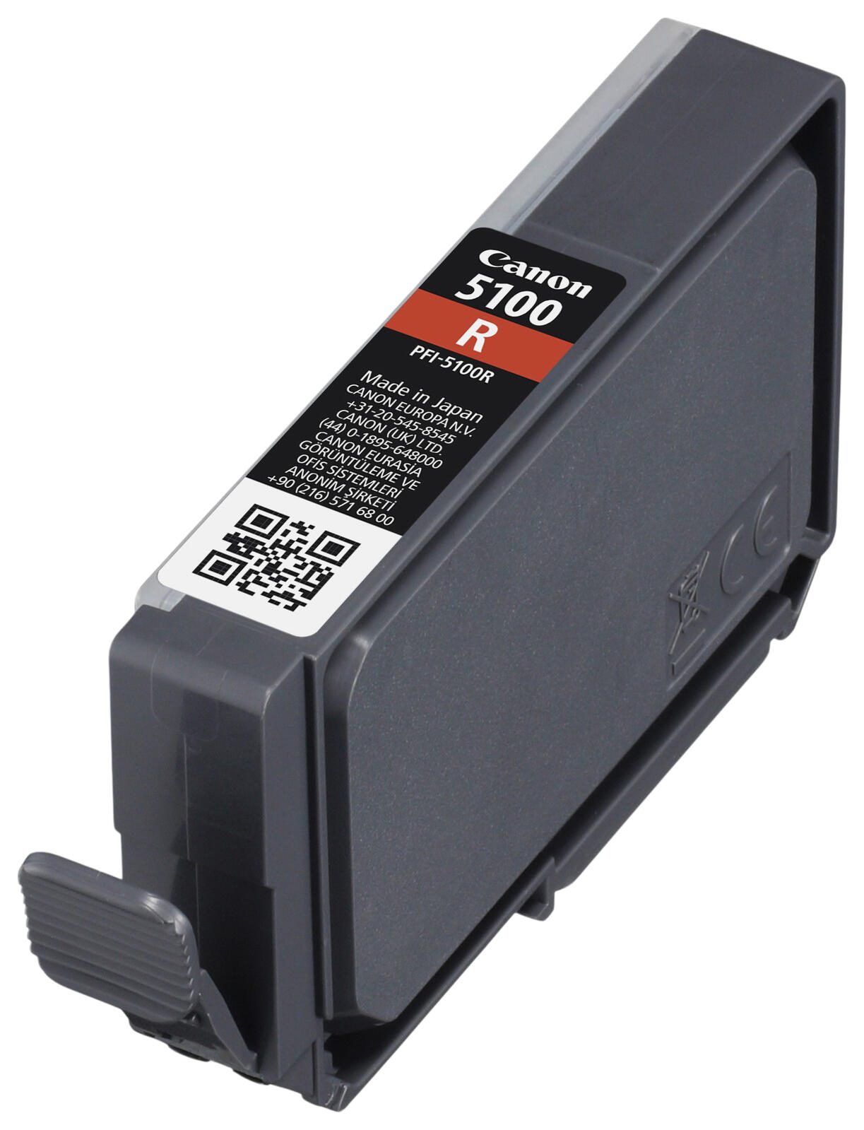 Canon Original PFI-5100 Rot Druckerpatrone - rot 6958C001