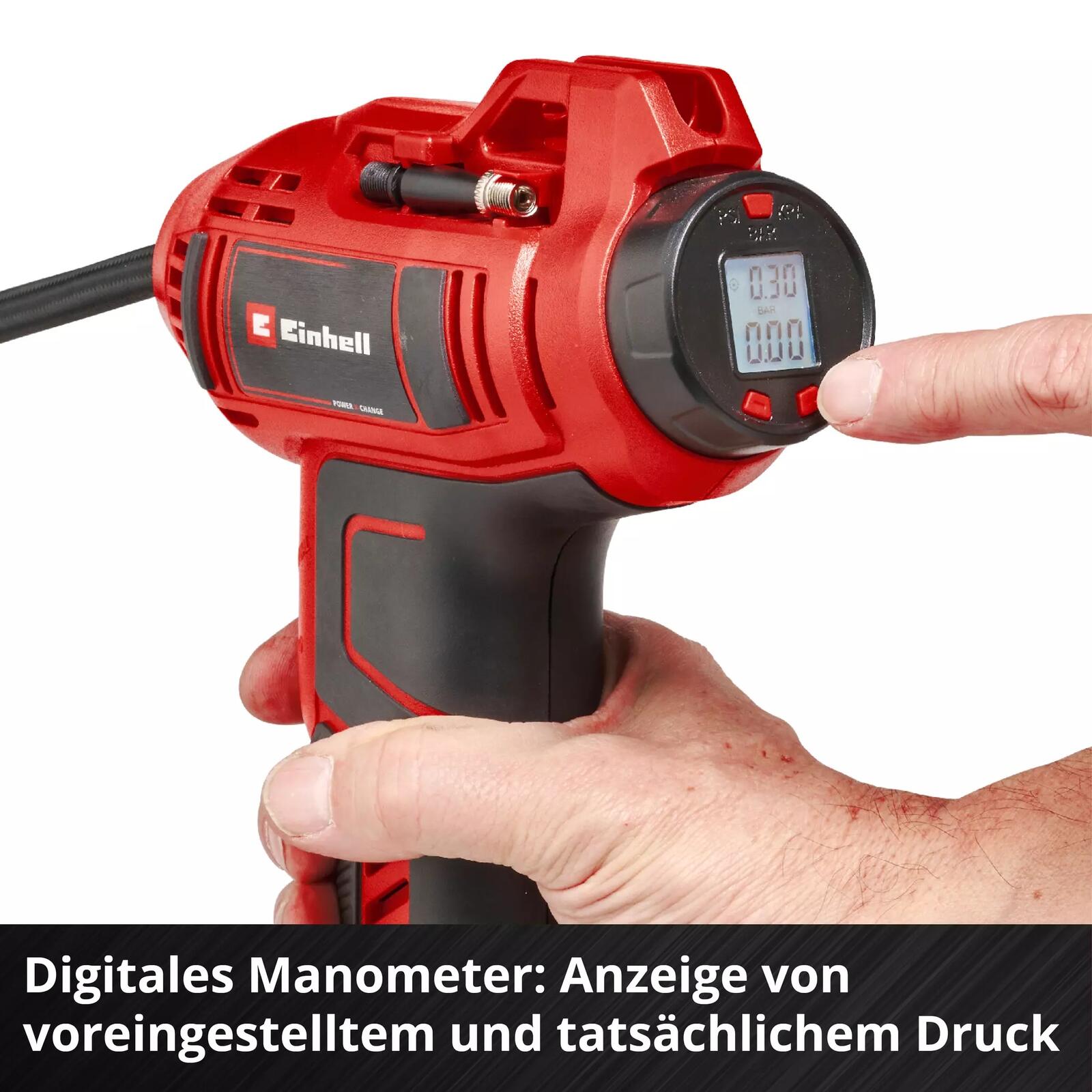Einhell Akku-Autokompressor CE-CC 18 Li-Solo (2071010)
