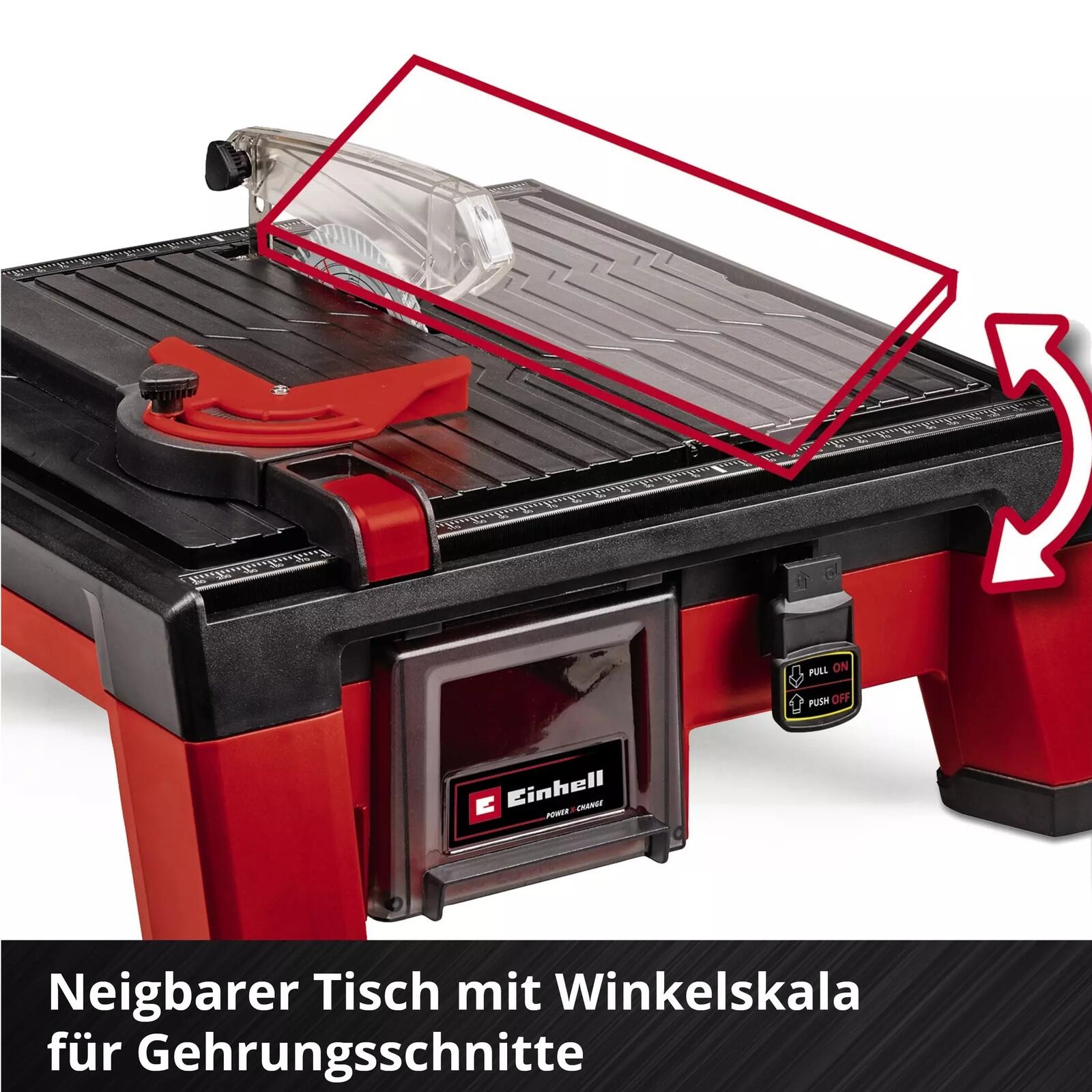 Einhell Akku-Fliesenschneidmaschine TETC 18/115 LiSolo (4301190)