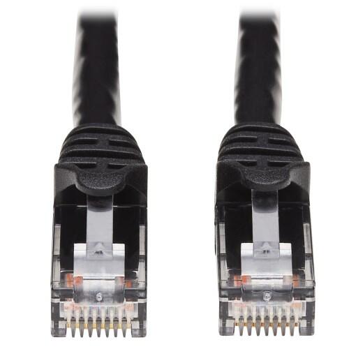 Eaton Tripp Lite Series Cat6a 10G Snagless UTP Ethernet Kabel (RJ45 Stecker/Stecker), Schwarz, 5 ft. (1.52 m)