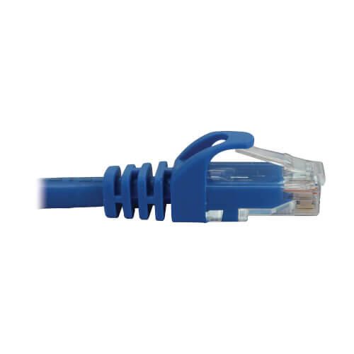 Eaton Tripp Lite Series Cat6a 10G Snagless Molded UTP Ethernet Kabel (RJ45 Stecker/Stecker), PoE, Blue, 6 ft. (1.8 m)