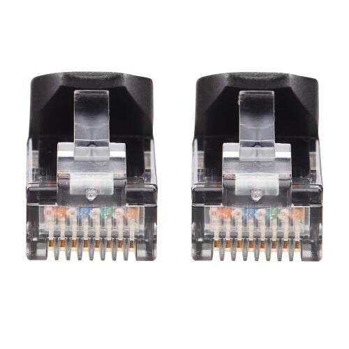 Eaton Tripp Lite Series Cat6a 10G Snagless UTP Ethernet Kabel (RJ45 Stecker/Stecker), Schwarz, 10 ft. (3.05 m)