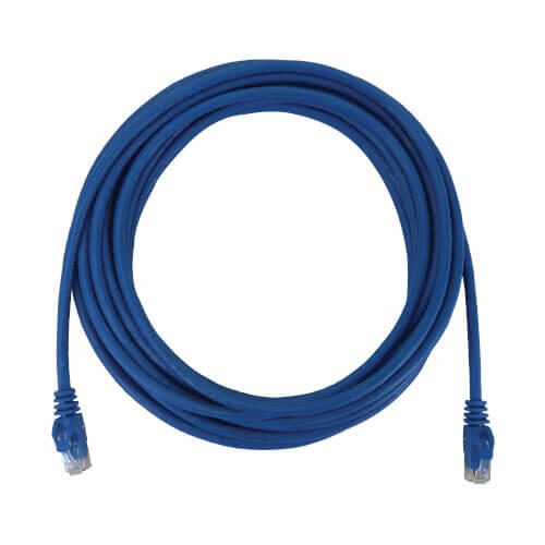 Eaton Tripp Lite Series Cat6a 10G Snagless Molded UTP Ethernet Kabel (RJ45 Stecker/Stecker), PoE, Blue, 25 ft. (7.6 m)