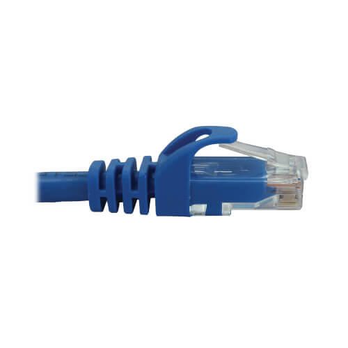 Eaton Tripp Lite Series Cat6a 10G Snagless Molded UTP Ethernet Kabel (RJ45 Stecker/Stecker), PoE, Blue, 25 ft. (7.6 m)