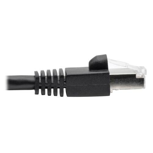 Eaton Tripp Lite Series Cat6a 10G Snagless Shielded STP Ethernet Kabel (RJ45 Stecker/Stecker), PoE, Schwarz, 6 ft. (1.83
