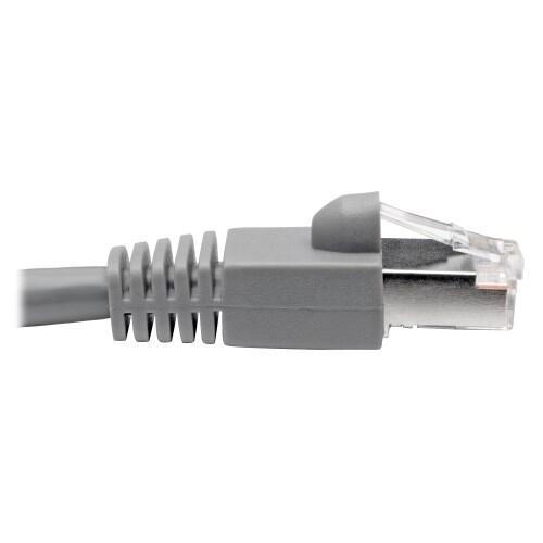 Eaton Tripp Lite Series Cat6a 10G Snagless Shielded STP Ethernet Kabel (RJ45 Stecker/Stecker), PoE, Gray, 15 ft. (4.57 m