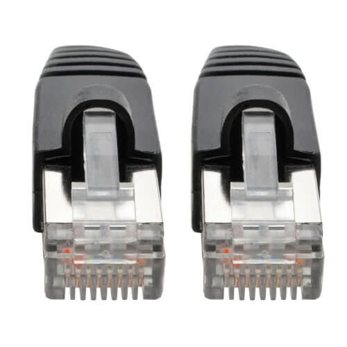 Eaton Tripp Lite Series Cat6a 10G Snagless Shielded STP Ethernet Kabel (RJ45 Stecker/Stecker), PoE, Schwarz, 30 ft. (9.1