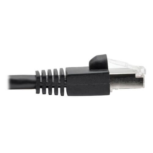 Eaton Tripp Lite Series Cat6a 10G Snagless Shielded STP Ethernet Kabel (RJ45 Stecker/Stecker), PoE, Schwarz, 30 ft. (9.1