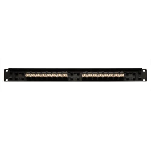 Eaton Tripp Lite Series 16-Port Patchpanel für Glasfaser, 1U (LC/LC)