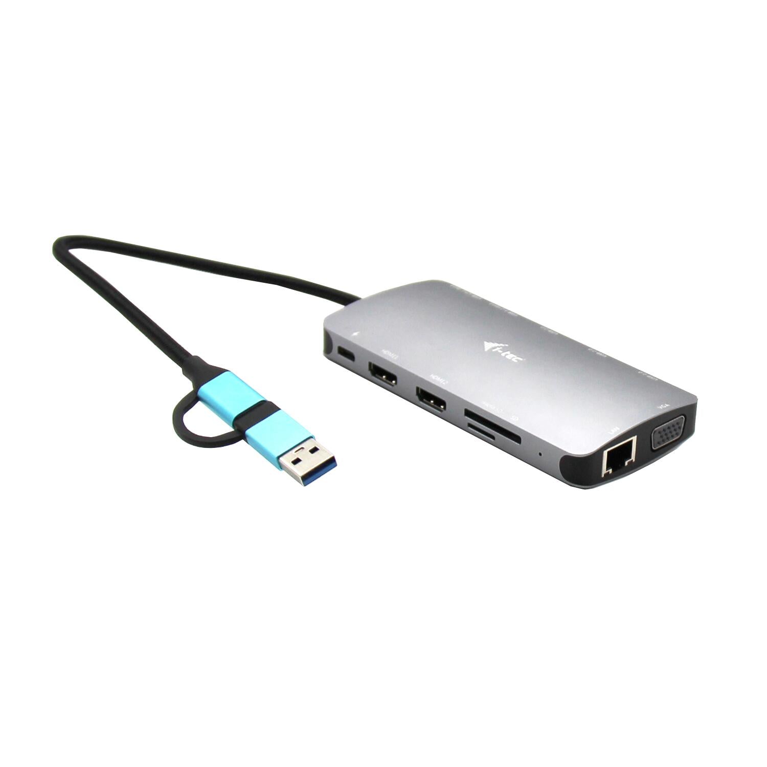 I-TEC USB-C/Thunderbolt Travel Nano Docking Station mit Power Delivery 100W